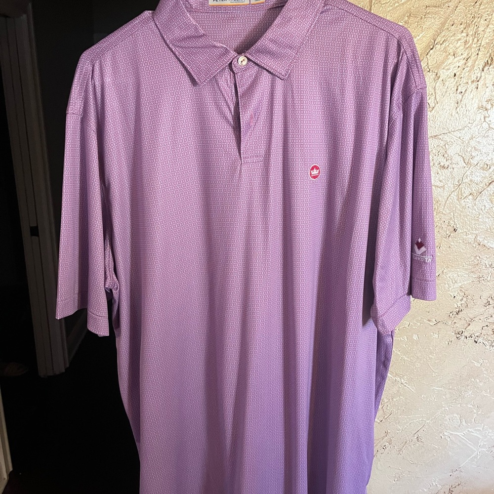 Peter Millar XL Featherlight Golf Shirt